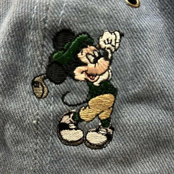 Walt Disney Greg Norman Mickey‎ Mouse Golfing Hat Baseball Cap Vintage - Picture 7 of 12